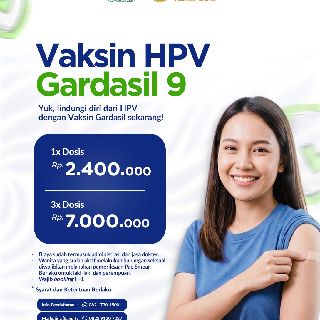 Paket Vaksin Gardasil
